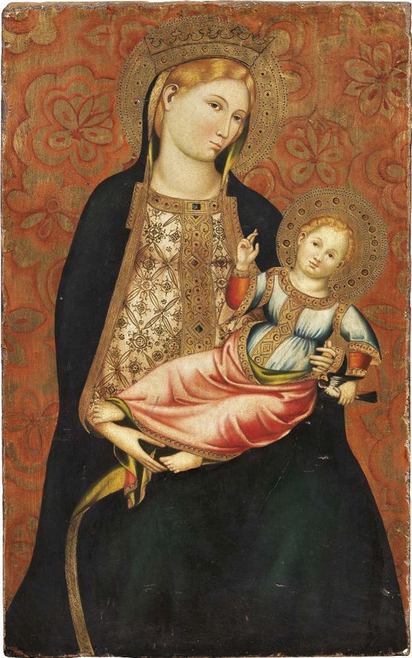 Ignoto fine XIX secolo - Madonna col Bambino