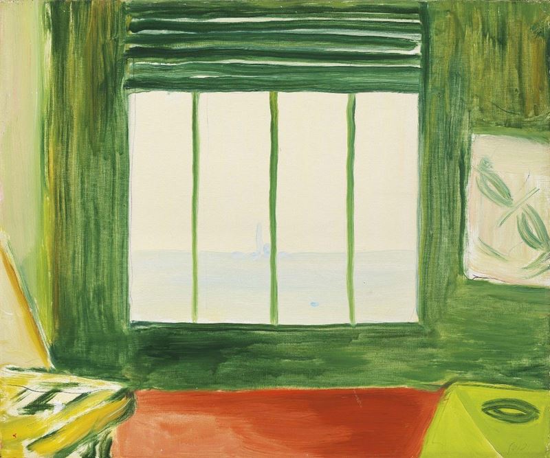 Virgilio Guidi - Interno nello Studio (finestra nello Studio)