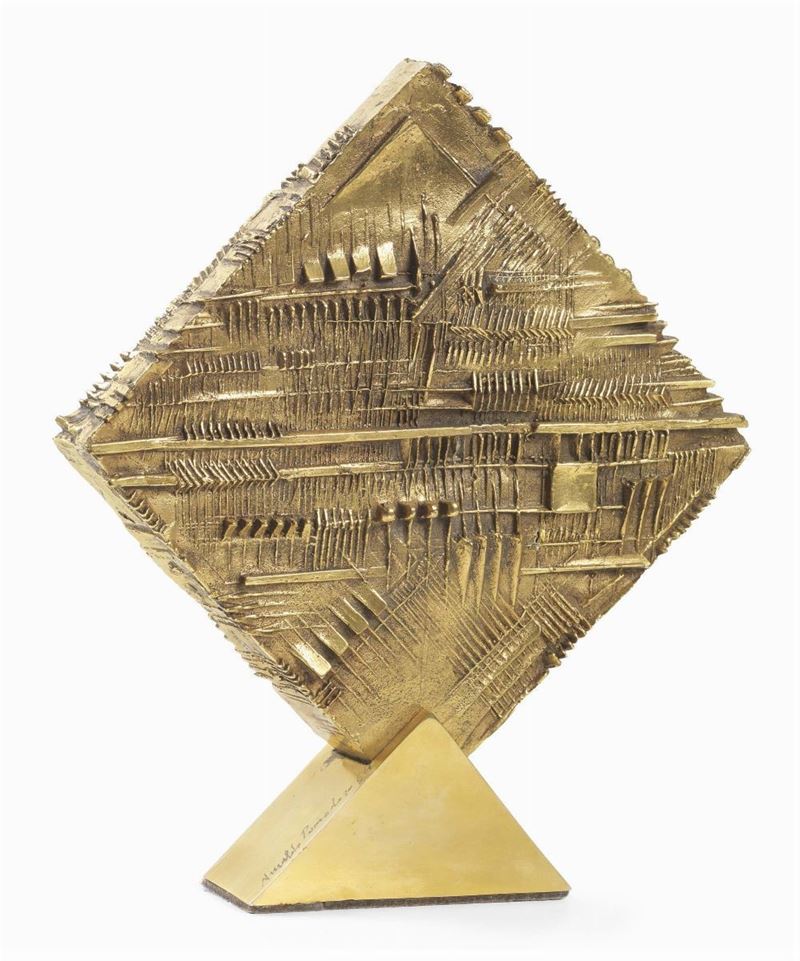 Arnaldo Pomodoro - Romboide N. 1