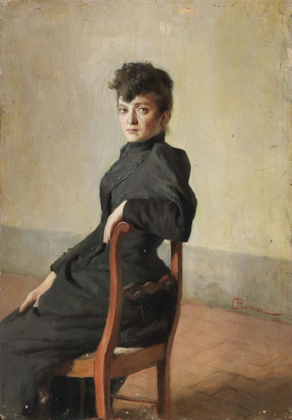 Ignoto del XIX secolo - Ritratto di Edith Story