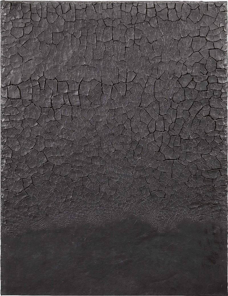 Alberto Burri - Nero Cretto