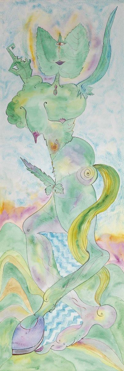 Luigi Ontani - Decorativo Atavico