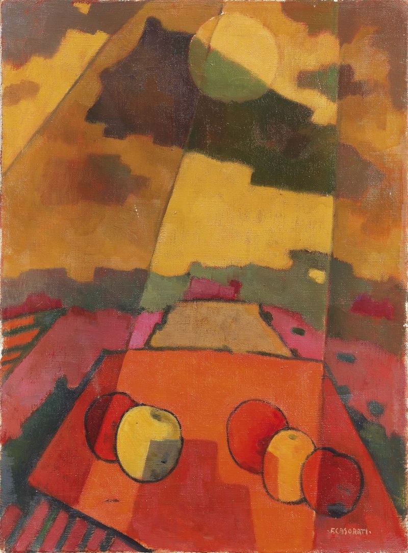 Felice Casorati - Natura Morta a Pavarolo