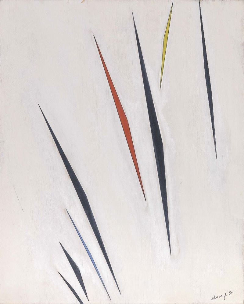 Gianni Dova - Composizione Geometrica