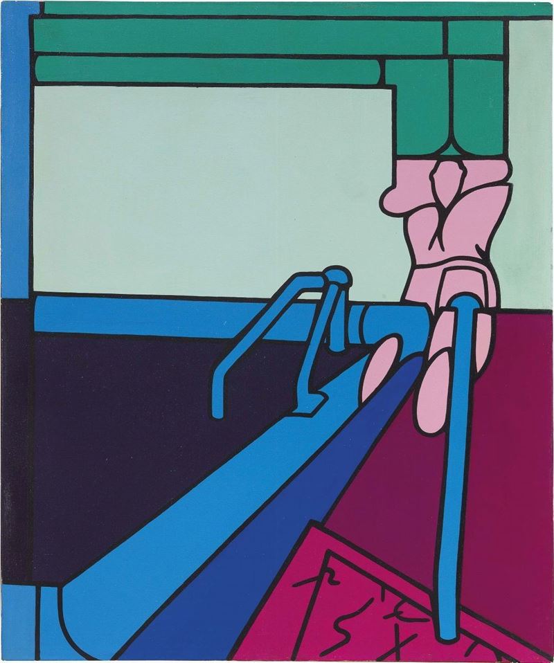 Valerio Adami - Bagno Turco