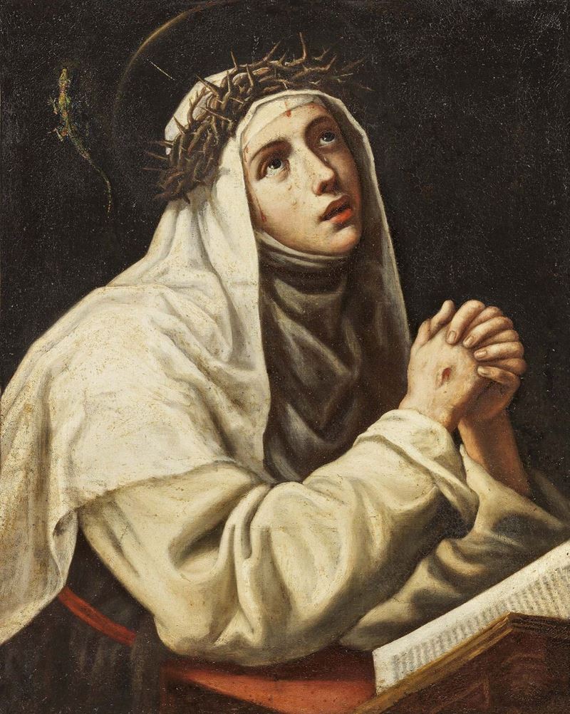 Scuola Toscana del XVII Secolo - Santa Caterina
