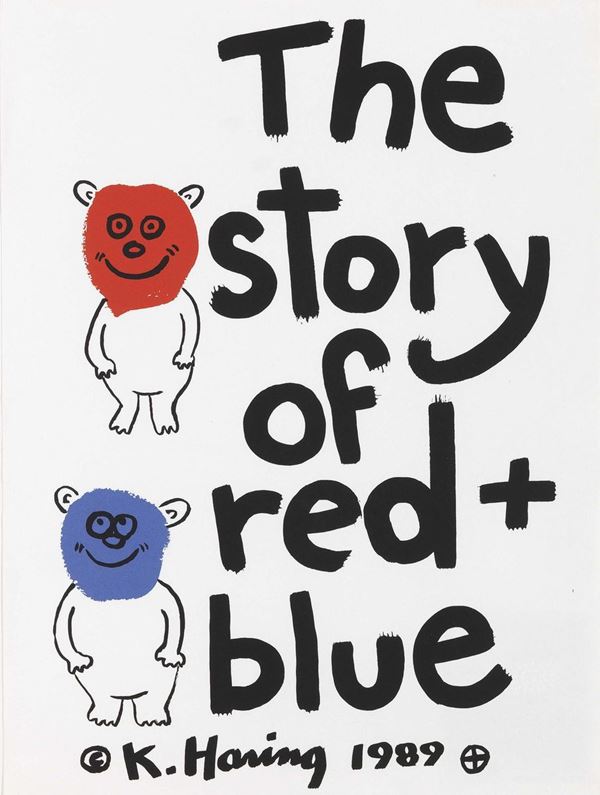 Keith Haring - The story of Red + Blue