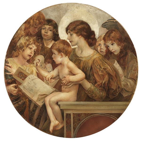 Giulio Aristide Sartorio - Madonna degli Angeli (Magnificat)
