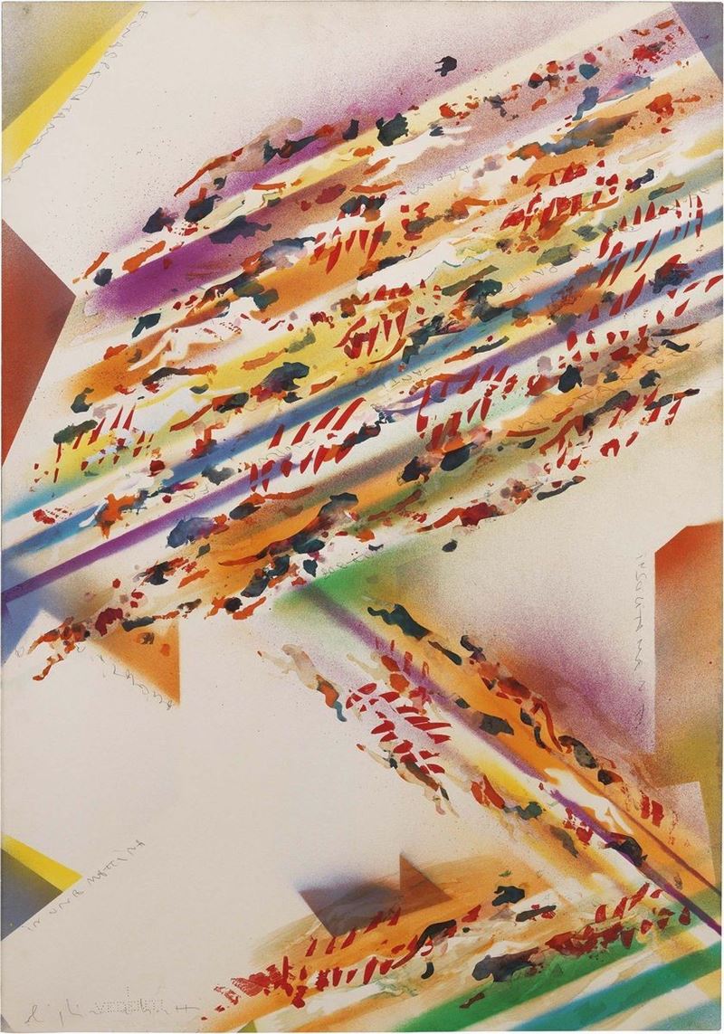 Alighiero Boetti - Senza Titolo (insolitamente e Inaspettatamente)