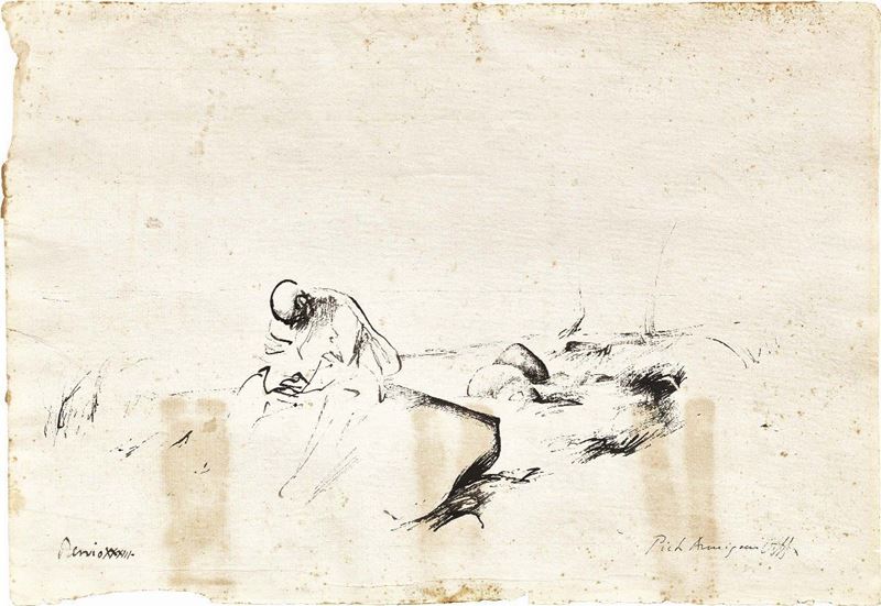 Pietro Annigoni - Studio (il Riposo)