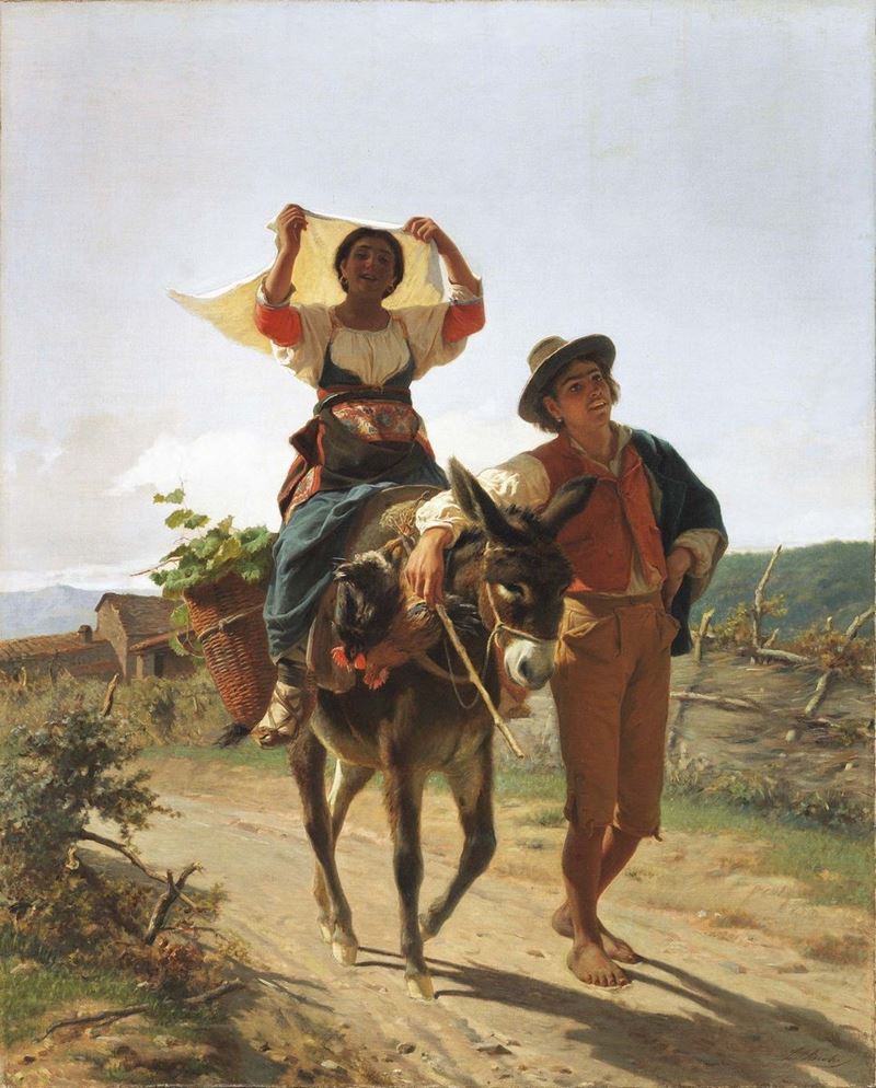 Luigi Bechi - In Cammino Verso il Mercato