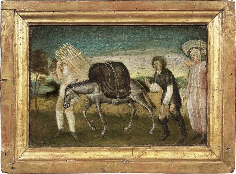 Guidoccio Cozzarelli (ambito Di) - Episodio della Storia di San Rocco