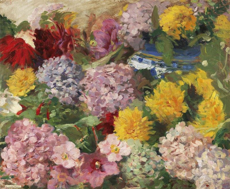 Virgilio Ripari (attr. A) - Fiori