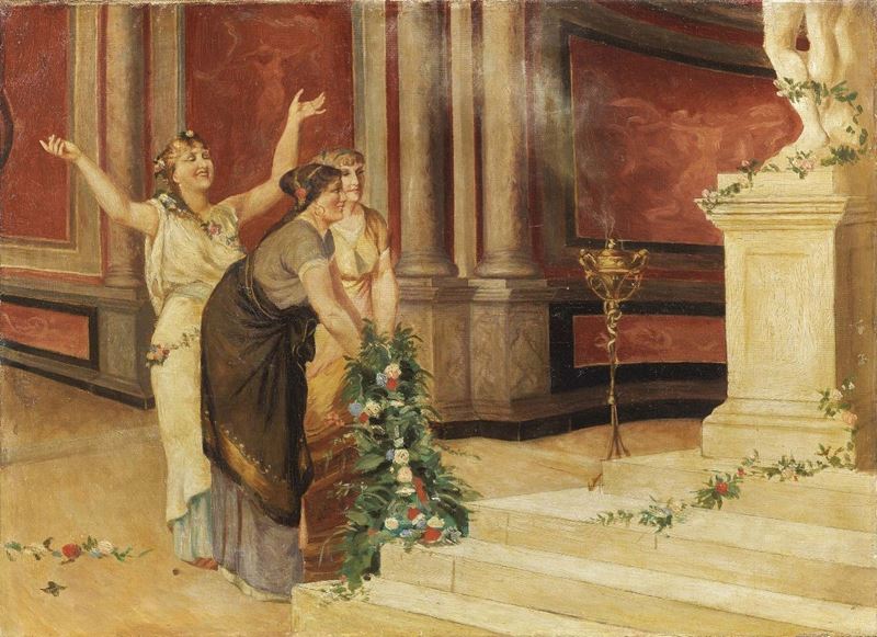 Anonimo del XIX Secolo - L'offerta a Venere