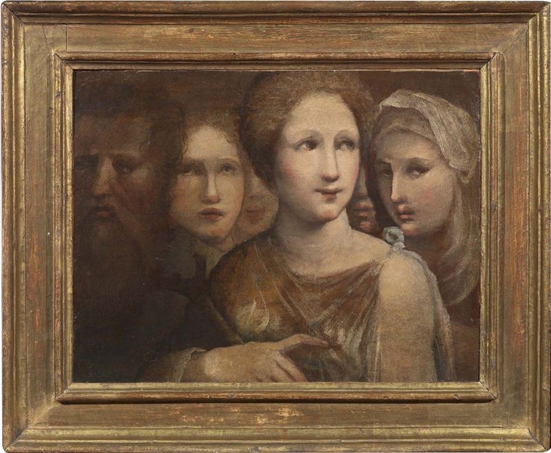 Domenico Beccafumi, Detto Mecarino (bottega Di) - Studio per una Decorazione Murale per Palazzo B...