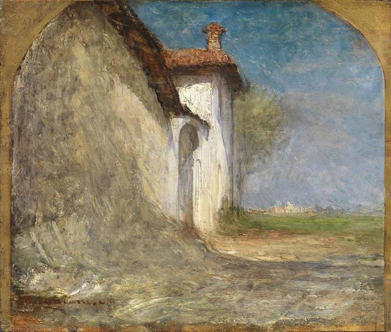 Antonio Fontanesi - Cascina la Ceresa Presso Torino