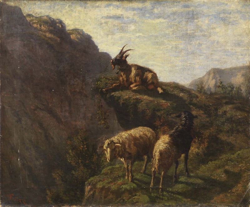 Giuseppe Palizzi - L'alto Pascolo