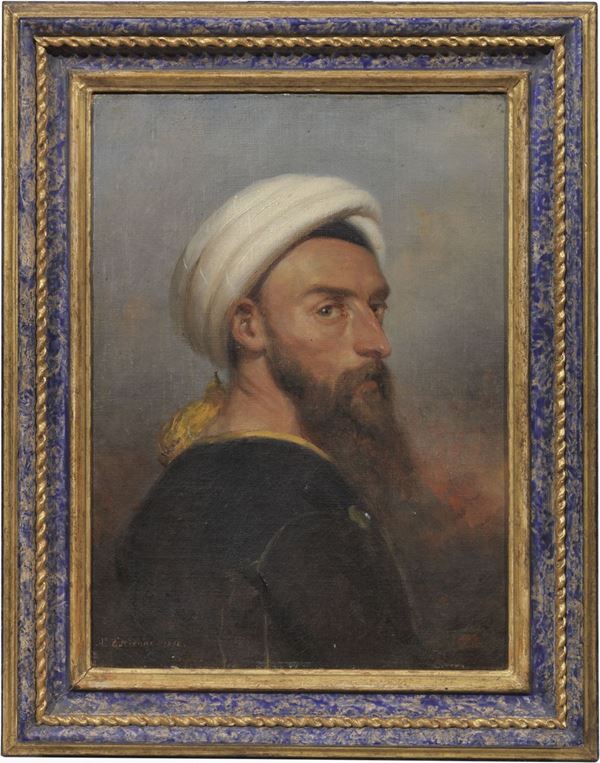 Auguste Estienne - Ritratto di arabo
