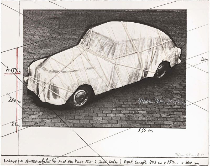 Christo Javacheff Christo - Wrapped Automobile Volvo