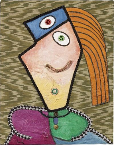 Visage De Femme Couchée