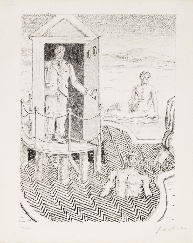 Giorgio De Chirico - Nella Piscina Inquietante