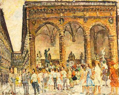Loggia dei Lanzi a Firenze