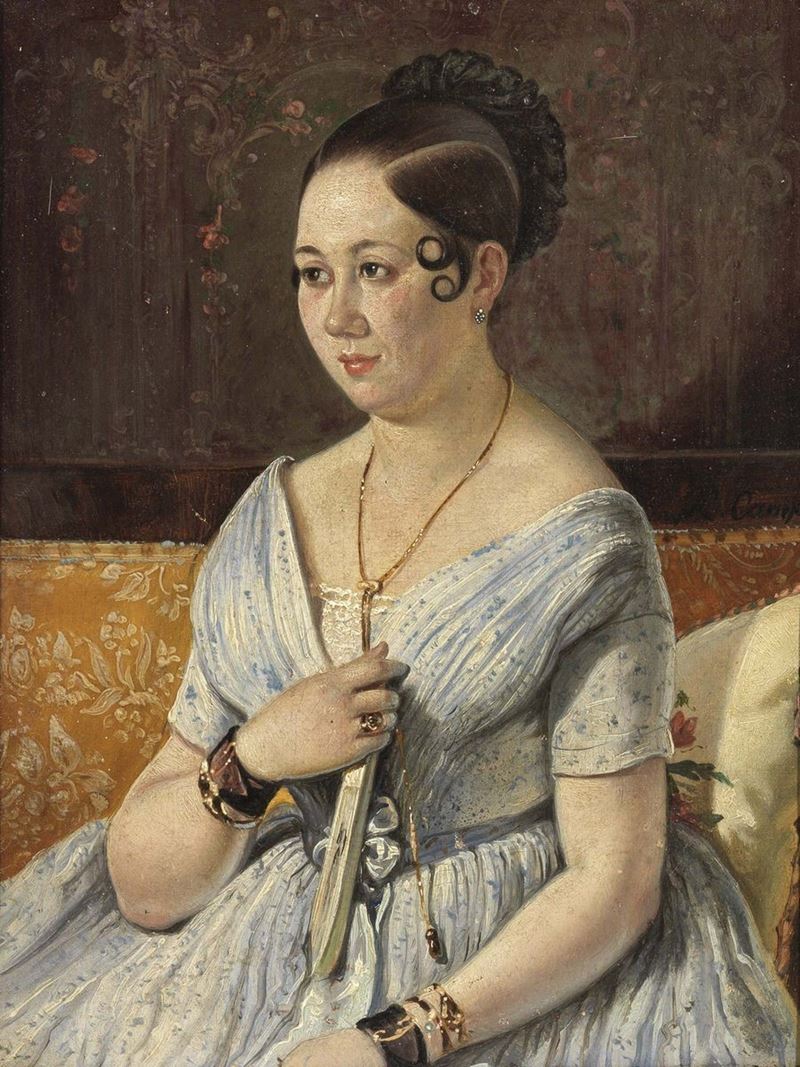 Cesare Campini - Ritratto di Dama