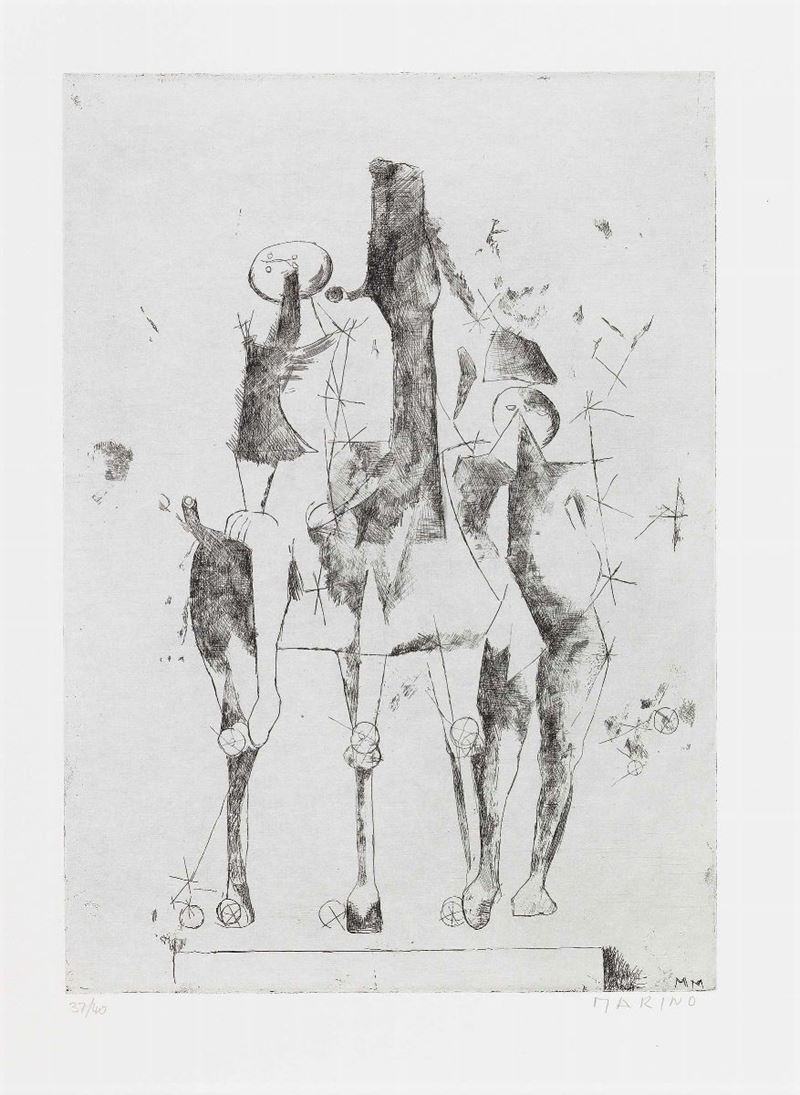 Marino Marini - Gioco di Teatro