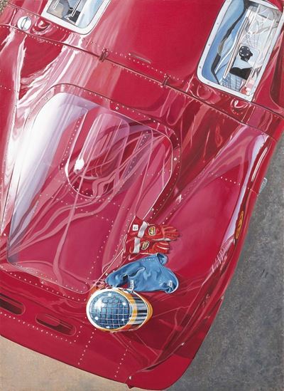 Ferrari 412-p Gloves