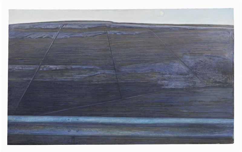 Piero Guccione - Le Linee della Terra (dopo il Tramonto)