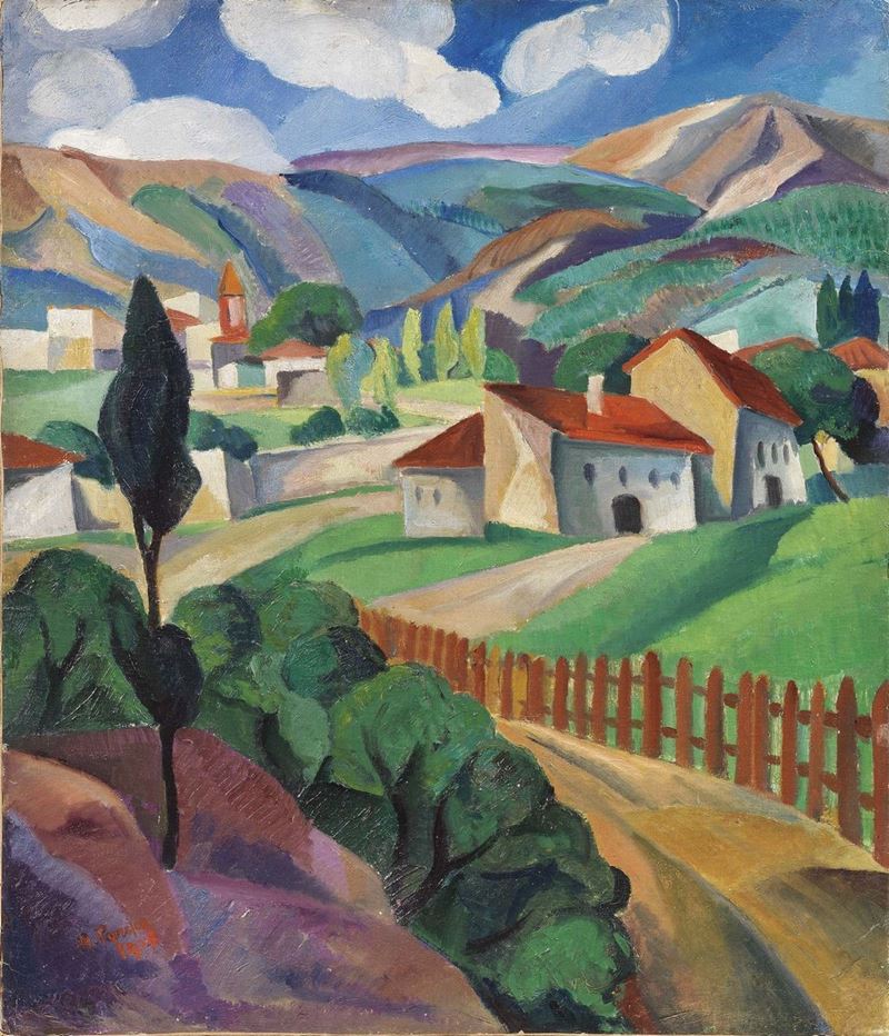 René Paresce - Paesaggio