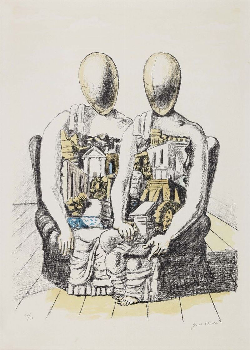 Giorgio De Chirico - Gli Archeologi