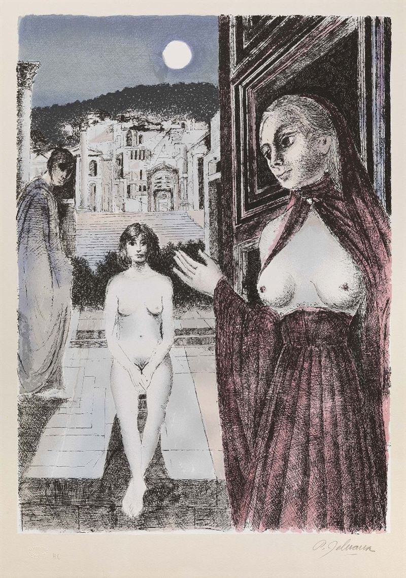 Paul Delvaux - La Regina di Saba
