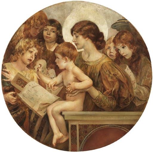 Giulio Aristide Sartorio - Madonna degli Angeli (magnificat)