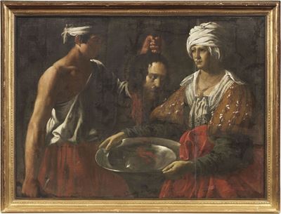 Il Carnefice Consegna la Testa del Battista a Salomè