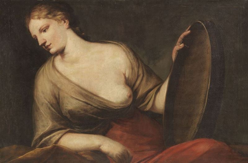 Antonio Bellucci (attr. A) - La Vestale Tuccia con il Setaccio