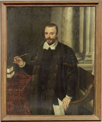 Ritratto di Gentiluomo che Scrive una Lettera