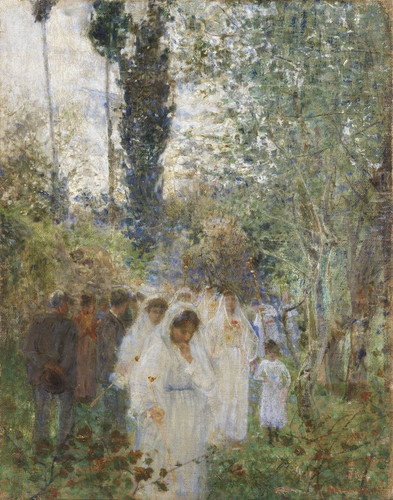 Plinio Nomellini - Processione
