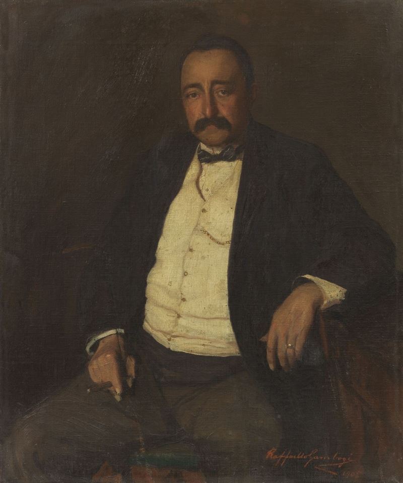 Raffaello Gambogi - Ritratto di Natale Mancini