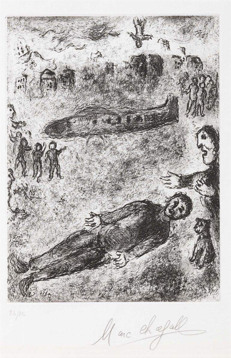 Marc Chagall - Et Sur la Terre