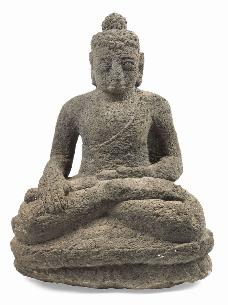 Scultura Raffigurante «buddha Amida»