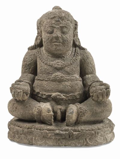 Scultura Raffigurante Divinità Induista
