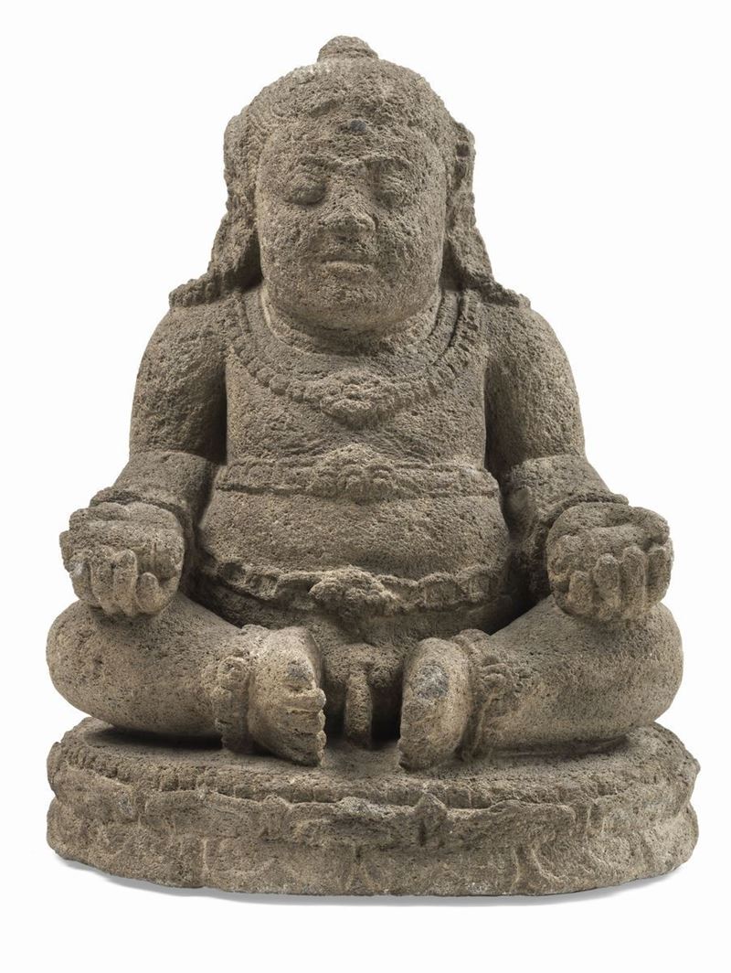 Scultura Raffigurante Divinità Induista