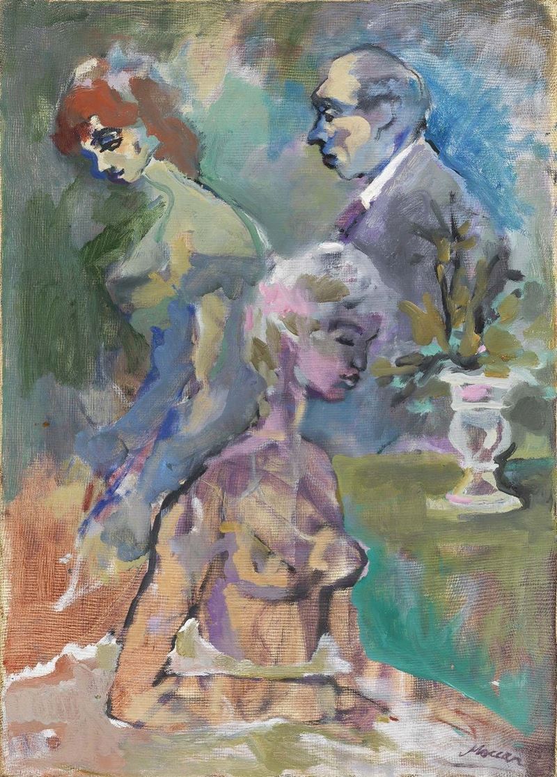 Mino Maccari - Salotto