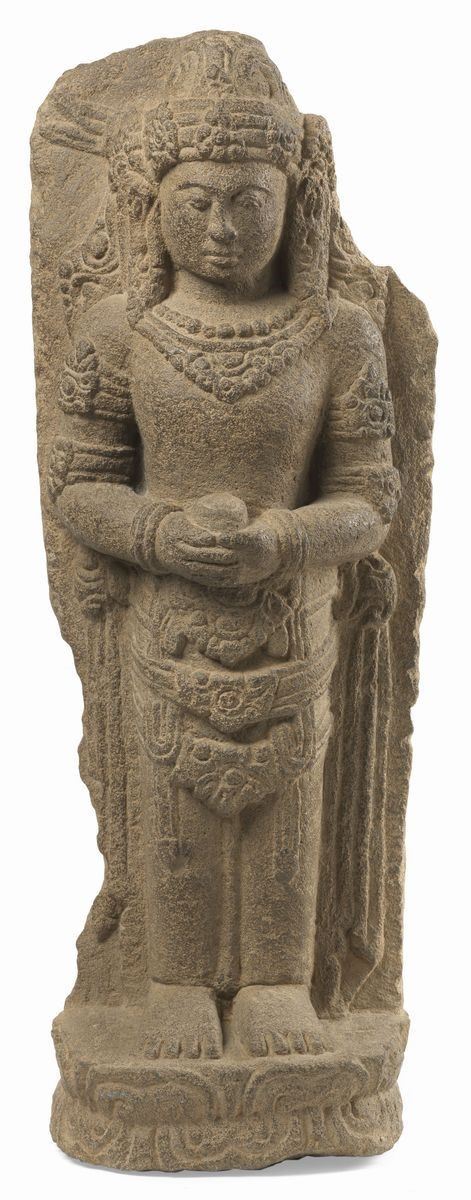 Scultura Raffigurante Divinità Induista