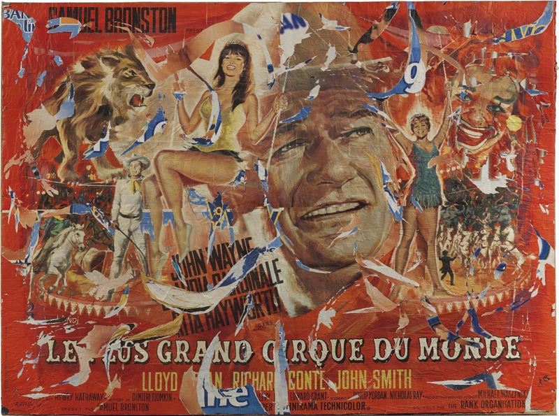 Mimmo Rotella - Il Circo