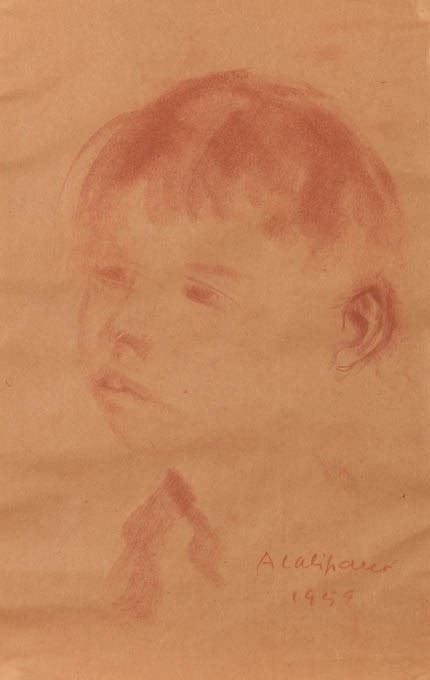 Alberto Caligiani - Testa di Ragazzo