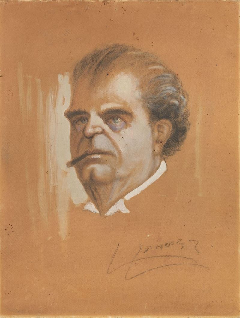 Lando Landozzi - Ritratto del Musicista Pietro Mascagni