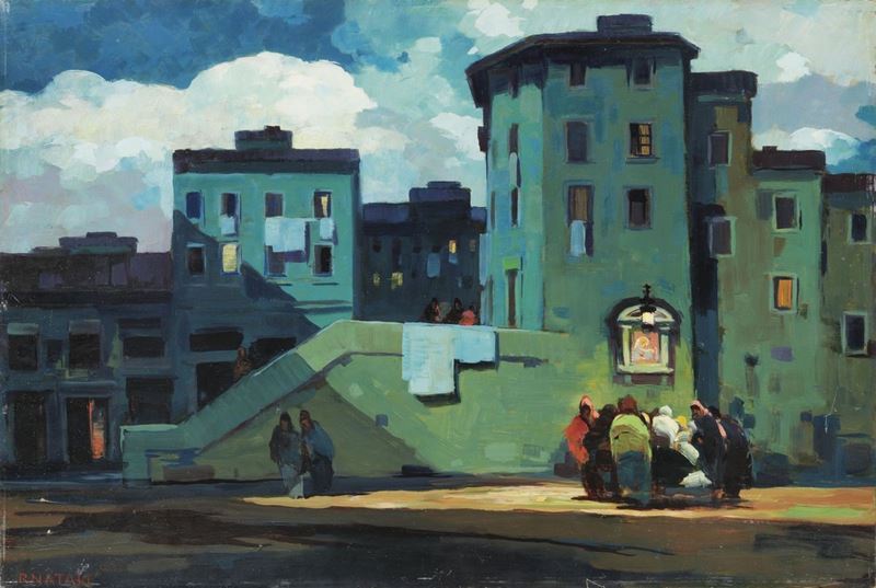 Renato Natali - Al Tabernacolo: Via del Mulino a Vento