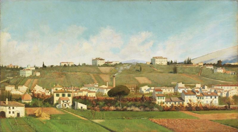 Ferdinando Buonamici (attr. A) - San Marco Vecchia - Firenze